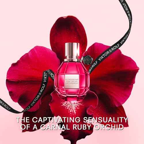 Viktor&Rolf - Flowerbomb Ruby Orchid Eau de Parfum - Women's Perfume - Floral & Fruity - With Notes of Vanilla & Peach