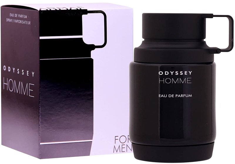 Armaf Odyssey Homme Eau de Parfum Spray - 3.4 Ounce | Long-Lasting Fragrance for Men