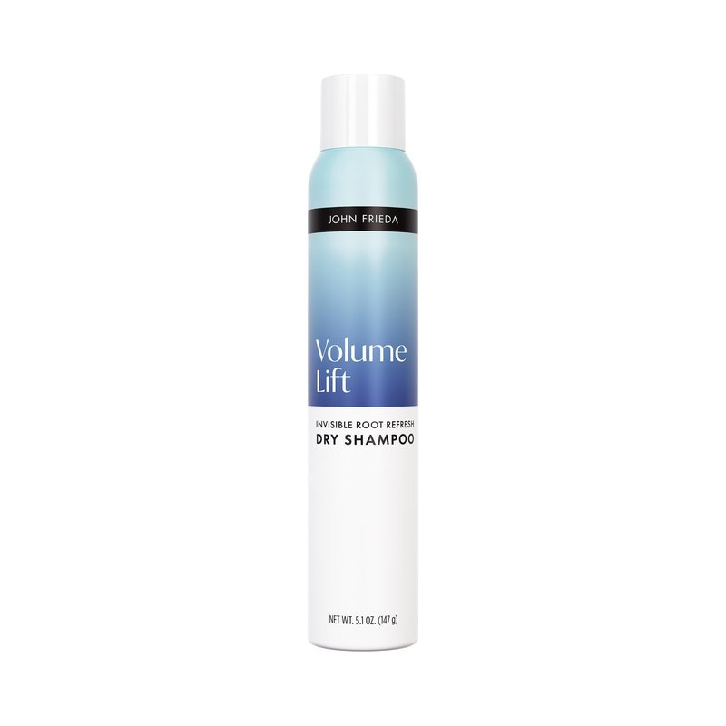 John Frieda Volumizing Dry Shampoo for Fine or Flat Hair, Oil Absorbing Root Lift Spray with No White Residue, Lightweight Volume, 5.1 Oz
