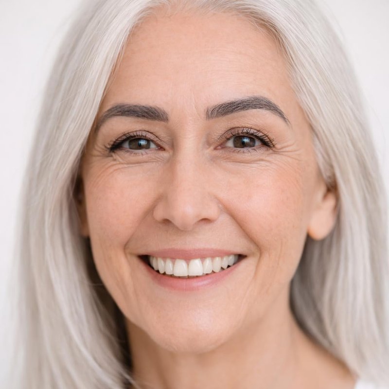 Grey Eyebrow Pencil for Older Women Soft, Retractable Gray Eyebrow Pencil for Women, Ultra Fine Brow Pencil for Gray Hair with Brush, Long lasting, Sweatproof, Grey, YES.EYE DO