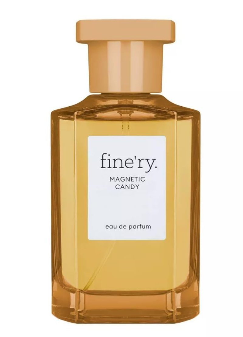 Fine'ry Citrus Gourmand Eau de Parfum – Magnetic Candy Long-Lasting Perfume for Girls & Women - Sugared Violet, Pink Pomelo, Cotton Candy - Full Size, Sweet Hair & Body Fragrance, Gift for Her (60mL)