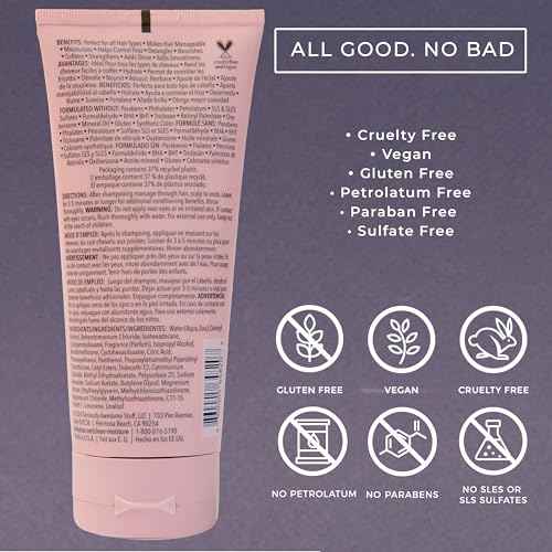 DAILY DOSE Clean Moisture Deep Conditioner ? Hydrating Hair Mask for Dry, Damaged & Frizz-Prone Hair. Restores Moisture, Softness & Shine ? Vegan, Sulfate-Free, Paraben-Free ? 6 oz