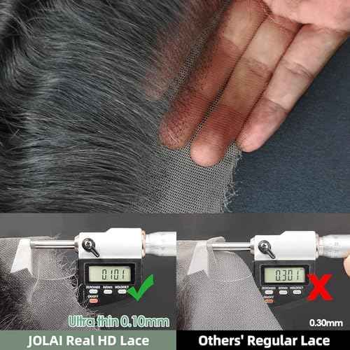 4x4 Closure Human Hair HD Lace Loose Deep Wave 20 Inch - 0.10mm Ultra-thin Invisible Burmese Curly 4x4 Closure, 100% Pre Plucked Brazilian Raw Virgin Hair Skinlike HD Lace Closure Wet and Wavy