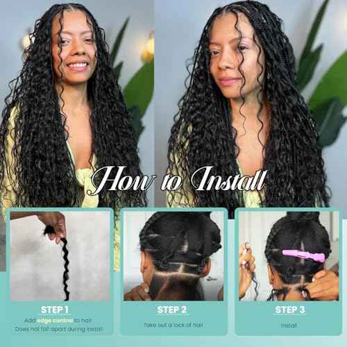 Human Braiding Hair 30 Inch Water Wave Bulk Human Hair for Braiding No Weft 12A Brazilian Virgin Curly Human Hair Extensions for Boho Braids Wet and Wavy Human Hair Braiding Hair 2 Bundles/Pack 100G