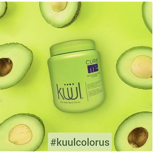 Kuul Cure Me Reconstructor 35.2 oz (Tratamiento Para Cabello Maltratado) AVOCADO (con extracto de aguacate)