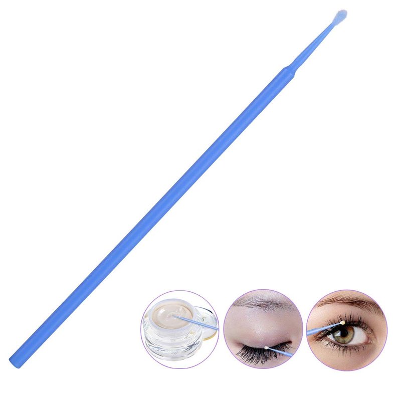 500 Pcs Micro Applicator Brush, Micro Swabs, Disposable Eye Lashes Mascara Wands for Eyelash Extension Tbestmax