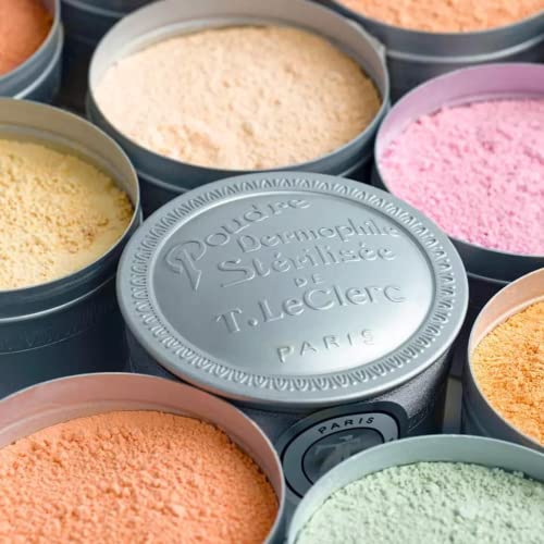 T. LeClerc Loose Facial Powder - Face Makeup Setting Powder Longwear, Blendable Mineral Minimizes Pores & Perfects Skin Tones Blurs Fine Lines Foundation, Concealer, Smoothes, Mattifies (Orchidee)