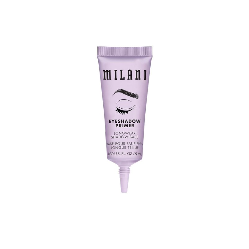Milani Eyeshadow Primer - Clear Lightweight Base for Crease-Proof Longwear - Vibrant Color Prep - 1 Pack