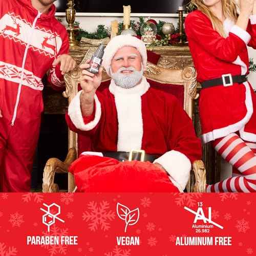 Happy Nuts Comfort Powder Spray Deodorant For Men: Anti-Chafing Sweat Defense, Odor Control, Aluminum-Free, Perfect Stocking Stuffer Gift for Men's Private Parts 2.75 oz (1 Pack), Fragrance-Free