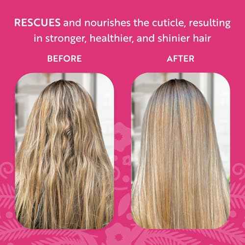 LATINUS BEAUTY RESCUE Impossible Keratin Anti-Frizz Shampoo and Conditioner Set for Dry, Damaged Hair (12 oz each)
