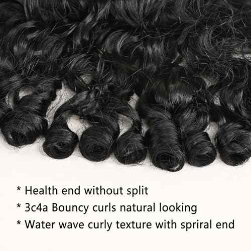 ijoy Burmese Curly Human Hair Wig 13x4 Lace Front Wigs 180 Density Pre Plucked Brazilian Tiny Knots 18 Inch Lace Frontal Wig Natural Black Blend Curly
