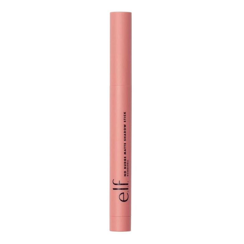 e.l.f. No Budge Matte Shadow Stick - Long-Wear Cream Eyeshadow, Vegan & Cruelty-Free | Bombshell Color