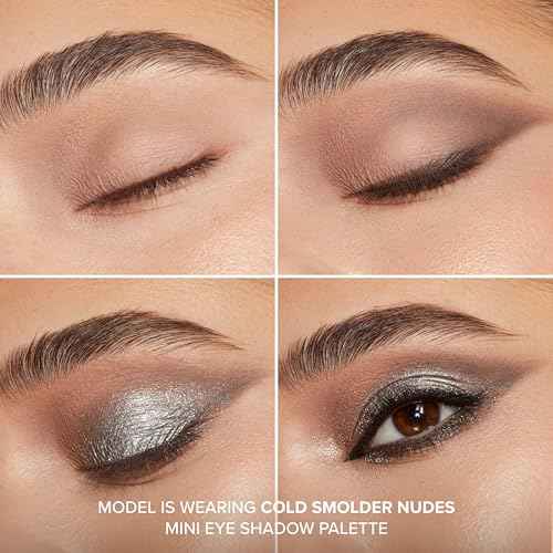 Too Faced Born This Way Natural Nudes Mini Eye Shadow Palette Makeup | Creamy, High Pigment Matte + Shimmer Shades, 0.2 Ounce