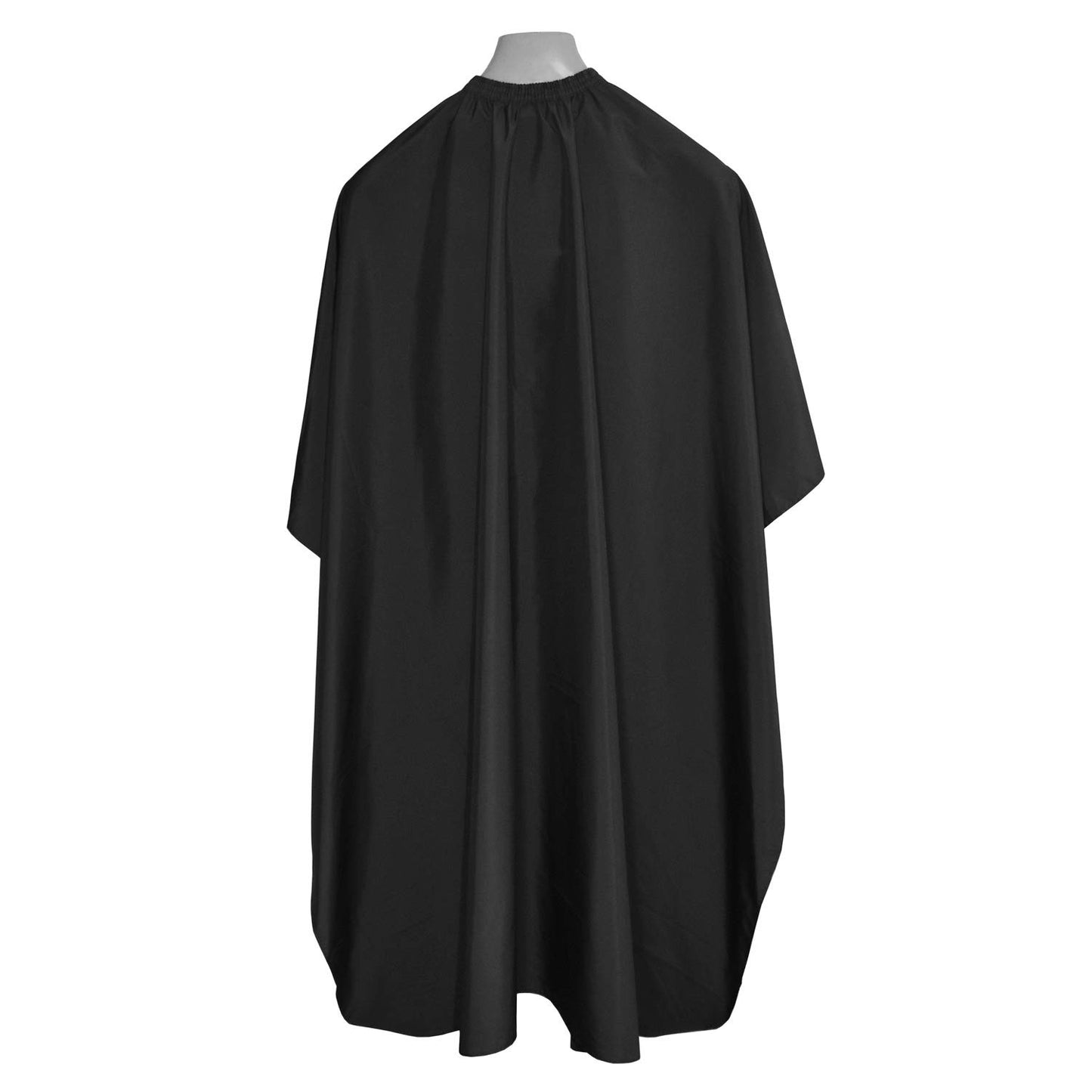 TONGTLETECH Hair Cutting Cape - Waterproof Salon Barber Cape Cloth Hairdressing Nylon Gown Unisex Black Haircut Apron for Hair Styling,Cutting and Coloring - 47 x 59 Inches