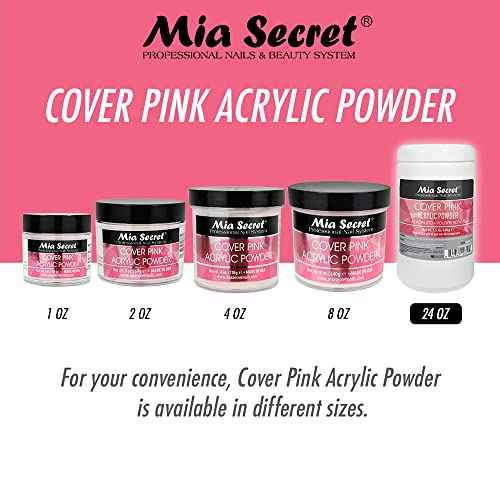 Mia Secret Cover Pink Acrylic Powder - 1.5 lbs.