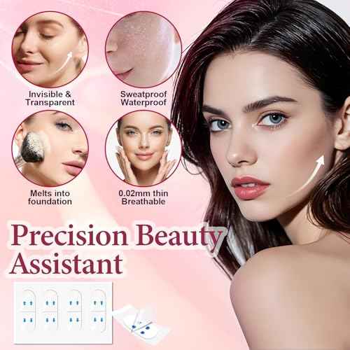 Face Lift Tape, Face Lift Tape Invisible, Face Tape Lifting Invisible, Face Tape Instantly Lifts Sagging Skin Around The Face, Hides The Double Chin and Creates A v-Shaped Face 60PCS