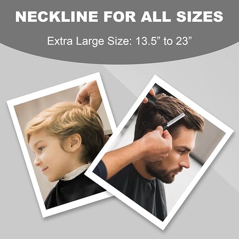 Skiennix Adjustable Neckline Barber Cape - Professional Unisex Hair Cutting Tool | Salon Essential