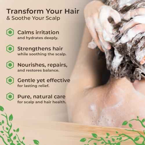 Anti-Dandruff & Seborrheic Dermatitis Treatment Shampoo & Conditioner Set for Men & Women - For Itchy, Dry Scalp and Hair with Psoriasis & Eczema