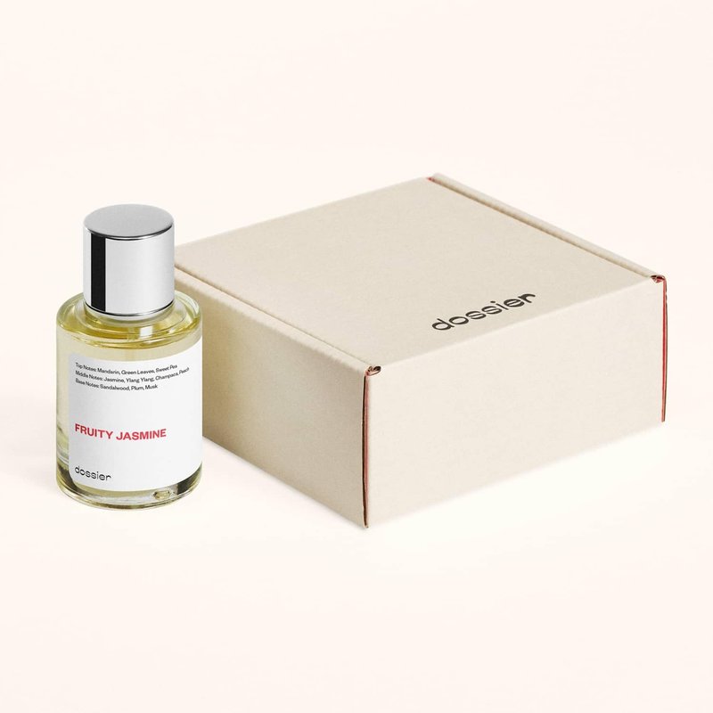 Dossier - Fruity Jasmine - Eau de Parfum - Luxury Perfume - Paraben-Free - Vegan - For Women - Fragrance 1.7 Fl oz (Spray 50ml)