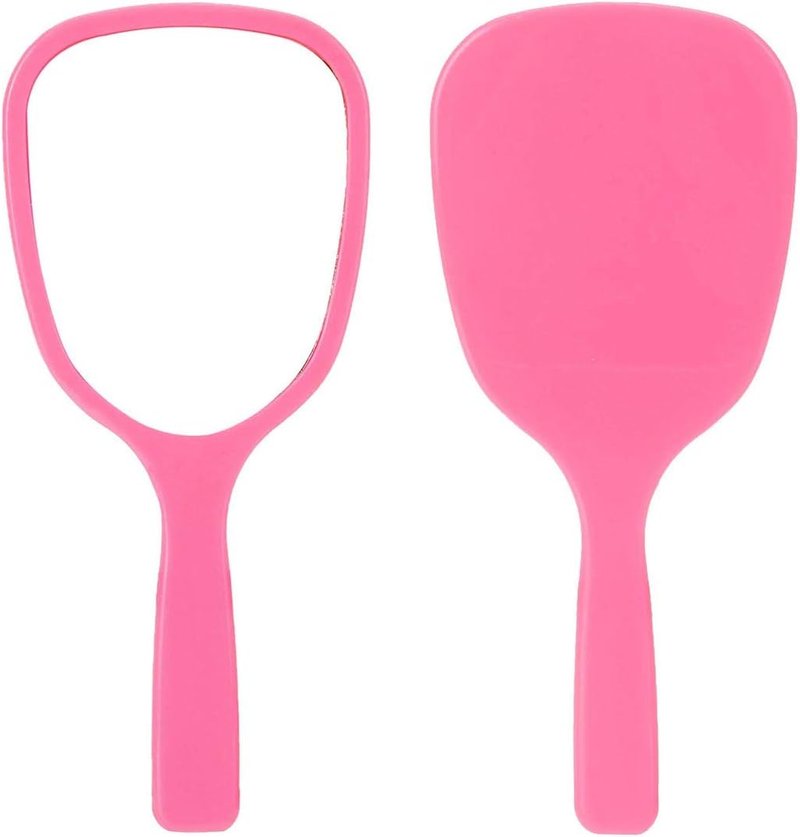 Handheld Travel Mirror Set - 4PC Cosmetic Mirrors with Handle | Perfect for Makeup & Touch-Ups