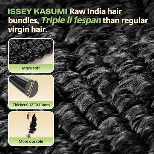 Raw Indian Human Hair Single Bundle,Triple Lifespan Than Regular Virgin Hair,In-Store Quality,Online Price! 100% Raw Indian Hair Bundles Deep Wave Raw Hair Bundles 16 Inch