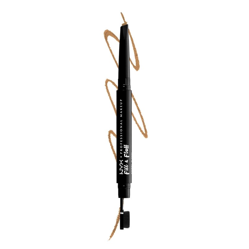 NYX PROFESSIONAL MAKEUP Eyebrow Pomade Pencil - Fill & Fluff Formula, Blonde Shade