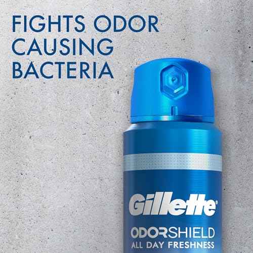 Gillette Aluminum Free Deodorant for Men, Dry Spray, Tropical Breeze, 4.3 Oz (Pack of 3)