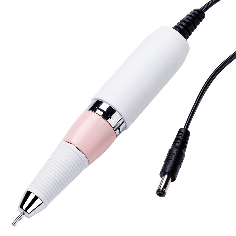 Makartt Nail Drill, Rechargeable Nail E File 30000RPM Electric Nail File, Malory Pink Portable Gel Nail Remover Machine with Nail Drill Bits & Sanding Bands for Manicure Salon Home Use