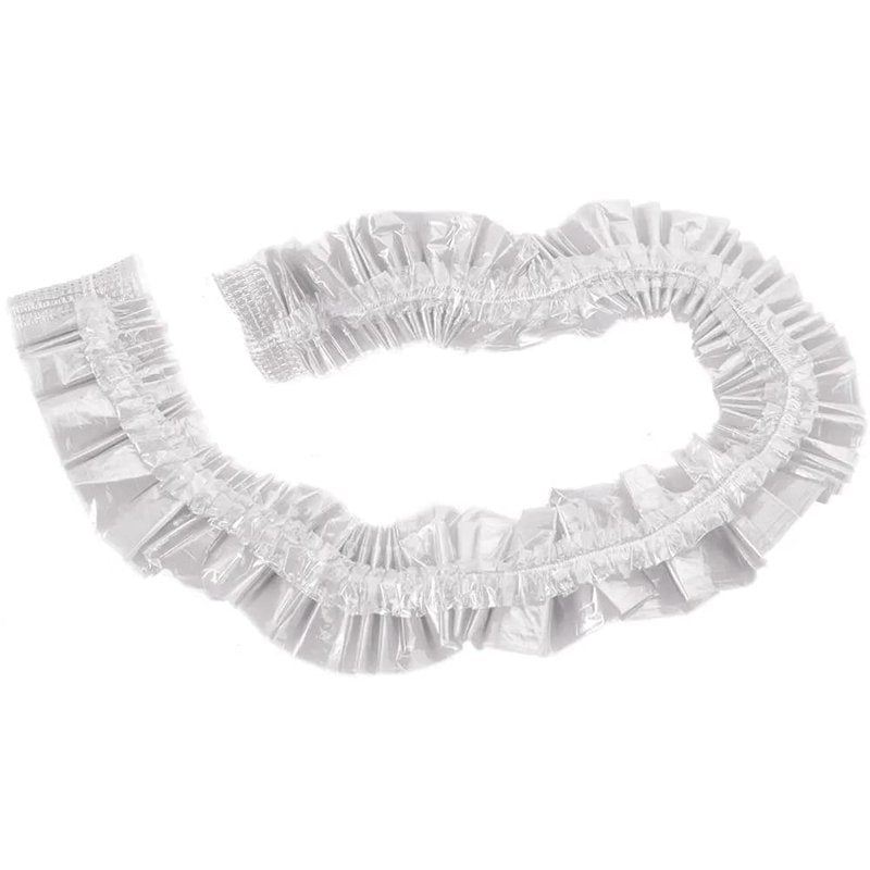 ForPro Professional Collection Spa Liners, Fit All Pedicure Spas, Disposable Pedicure Liners, Clear, 100-Count (Pack of 2)