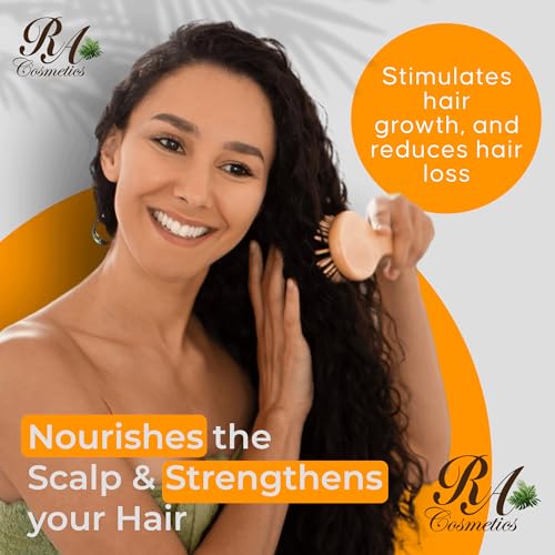 RA COSMETICS 100% Natural Unrefined Batana Hair Oil for Healthy Hair, 16 oz | Dr Sebi Batana Oil Hair Moisturizer for Damaged Hair Repair| Strengthening and Nourishing Hair Conditioner