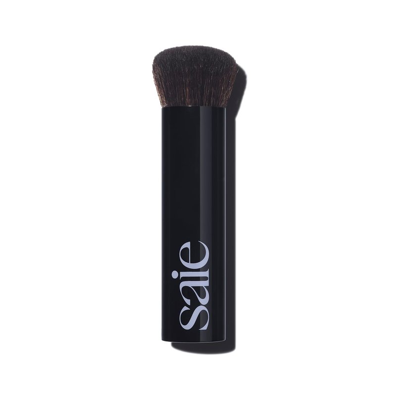 Saie The Base Foundation Brush - Ultra-Soft Liquid Makeup Brush with Cruelty-Free Synthetic Bristles | Perfect for Foundation & Cream Bronzers