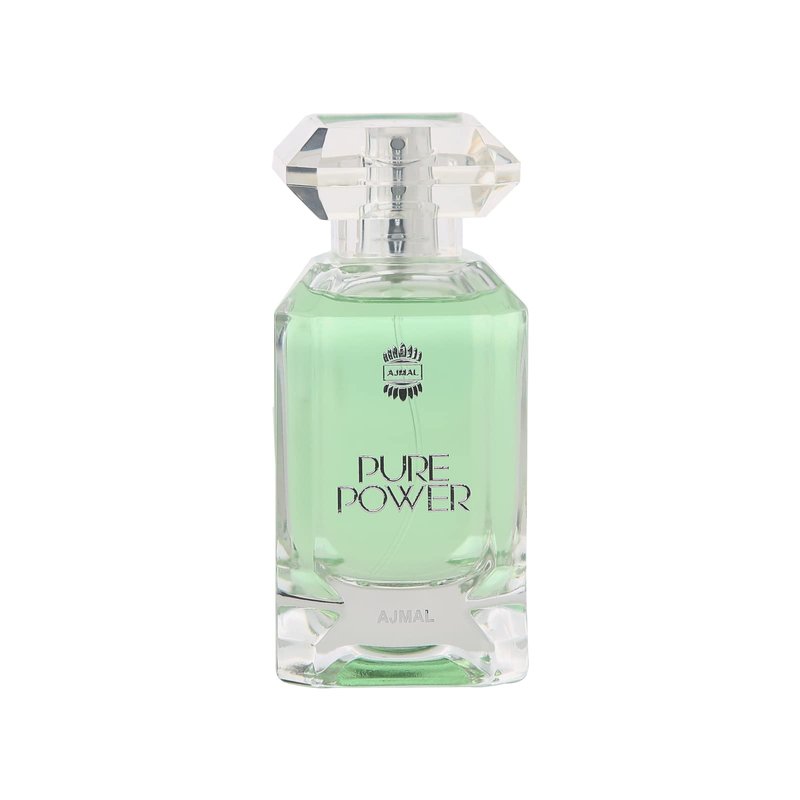 Ajmal Pure Power Eau de Parfum 3.4 oz / 100 ml for Men | Fresh Spicy Woody Fragrance with Citrus, Lavender & Tonka | Long-Lasting Luxury Scent from Dubai