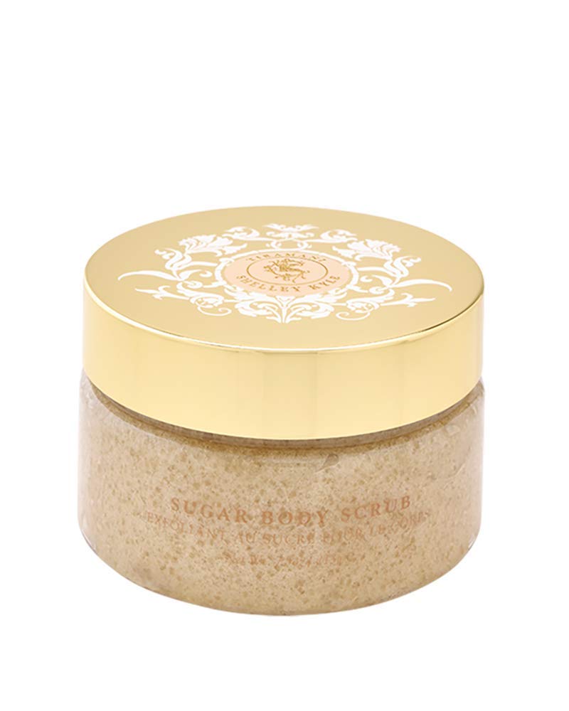 Tiramani Sugar Body Scrub with Shea Butter, Gentle Body Exfoliator, Get Rid of Impurities for Softer, Radiant-Looking Skin, 300ml