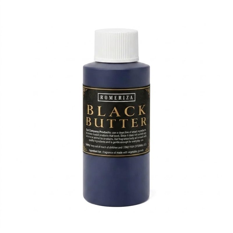 Onisavings Perfume Black Butter Body Oil Scented Fragrance - Black Butter Oil Fragrance for Men and Women - Body Long Lasting Perfume - Scented Body Oil - 1 Oz (Pack of 1)