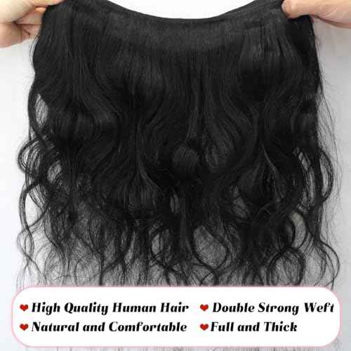 Body Wave Bundles Human Hair 12A 3 Bundles 18 20 22 Inch Quick 100% Unprocessed Brazilian Virgin 3 Bundles Weave Wavy Human Hair Bundles for Black Women