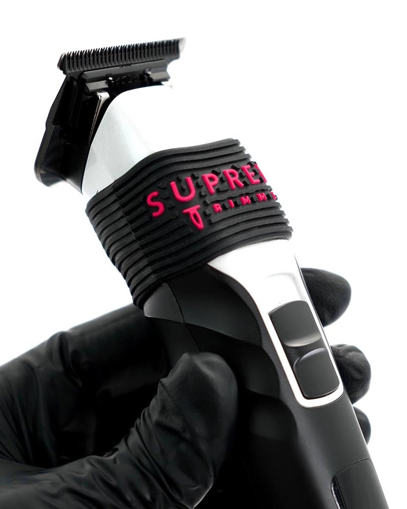 Clipper Grip Supreme Trimmer Professional Barber Grippers (5 Piece) Non Slip Clipper Bands SGR50 Barbers Sleeve for Hair Clipper - Barber Hair Trimmer Grip