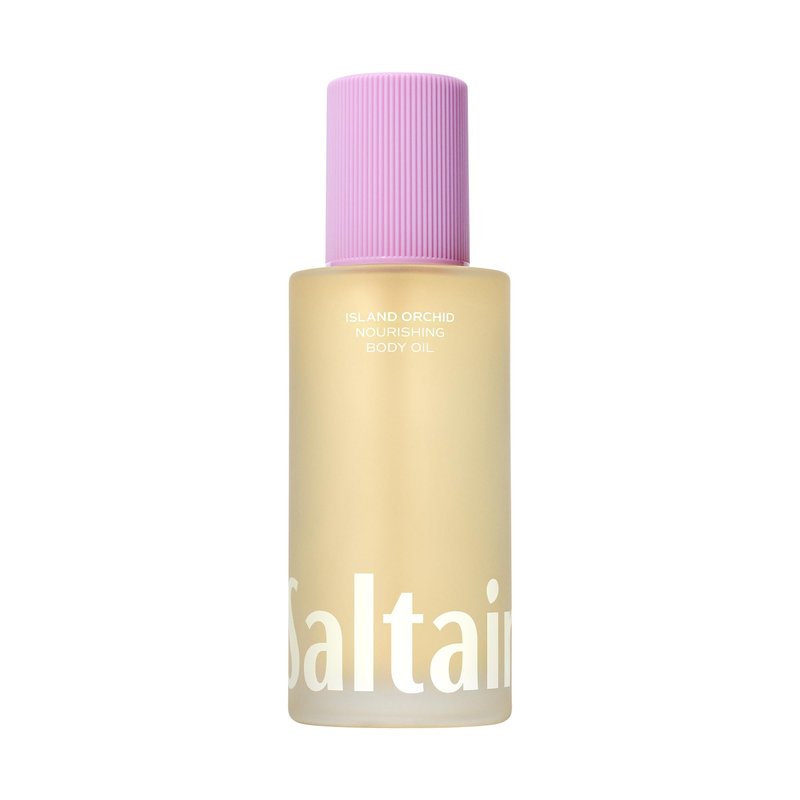 Saltair Body Oil – Silky After Shower and Bath Dry Oil for Women and Men – Non-Greasy, Well-Absorbing Moisturizer for Hydrating Dry Skin – Island Orchid Scent, 4oz
