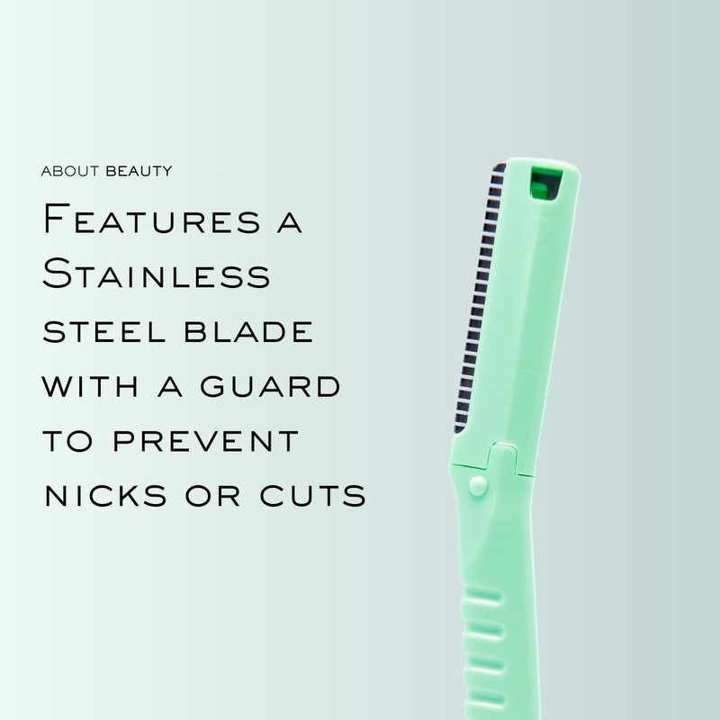 Face N Brow - Japanese Steel Beauty Groomers for Hair Removal & Brow Shaping | 3-Piece Set