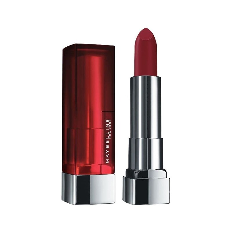 Maybelline Color Sensational Lipstick - Hydrating Matte Finish in Divine Wine | 1 Count