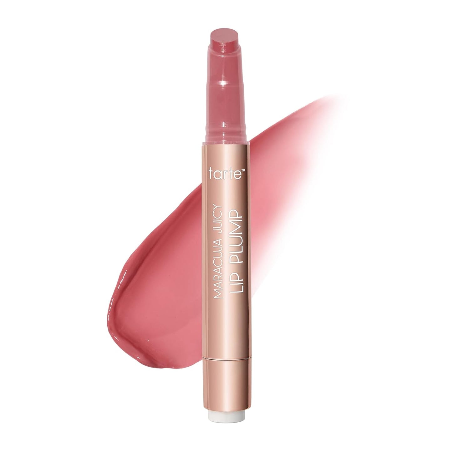 Tarte Maracuja Juicy Lip Plump - Hydrating Volumizing Lip Gloss Balm with Hyaluronic Acid & Vitamin E | Vegan & Cruelty-Free