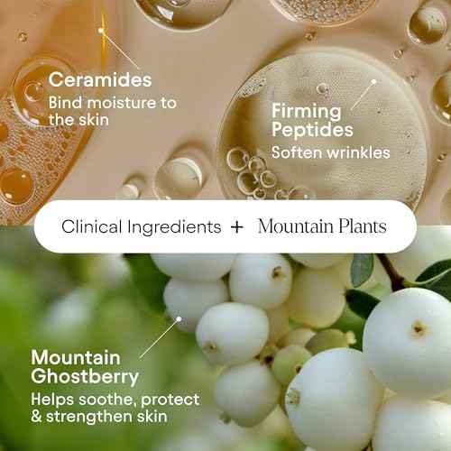 Alpyn Super Peptide & Ghostberry Moisturizer for Eczema, Barrier & Wrinkle Repair | Calm & Soothe Against Redness & Irritation | 1.7 oz / 50 ml