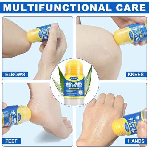 Urea Cream 60 Percent for Feet with 2% Salicylic Acid - Urea Foot Cream for Cracked Heels and Dry Skin, Deep Moisturizing, Callus Remover and Soften - Cracked Heel Repair Cream - Foot Moisturiser 40 g