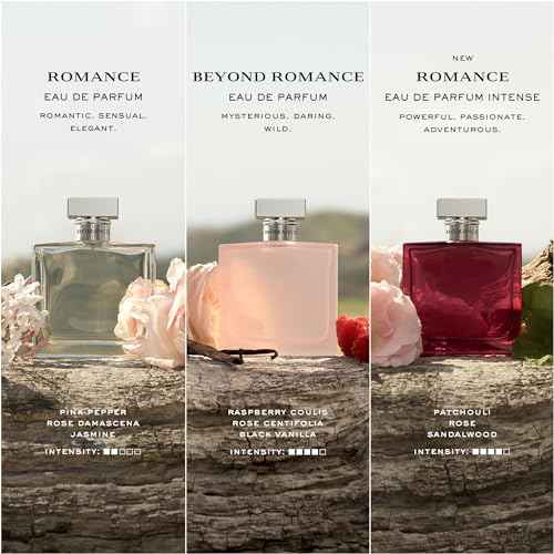 RALPH LAUREN FRAGRANCES - Beyond Romance - Eau De Parfum - Women's Perfume - Ambery & Floral - With Rose, Black Vanilla, and Raspberry - Medium Intensity