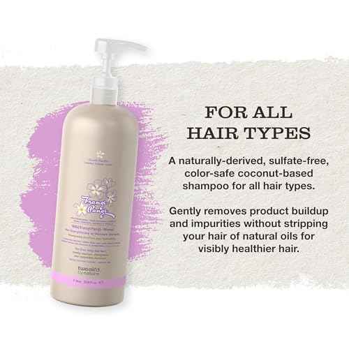 Tweak¡¯d by Nature - Restore Frangi Pangi-Monoi Hair Strengthening Shampoo for Fine Hair, Cleansing with Coconut, Monoi Oil and Wild Frangipani for Softness and Shine, Sulfate Free (33.8 ounces)
