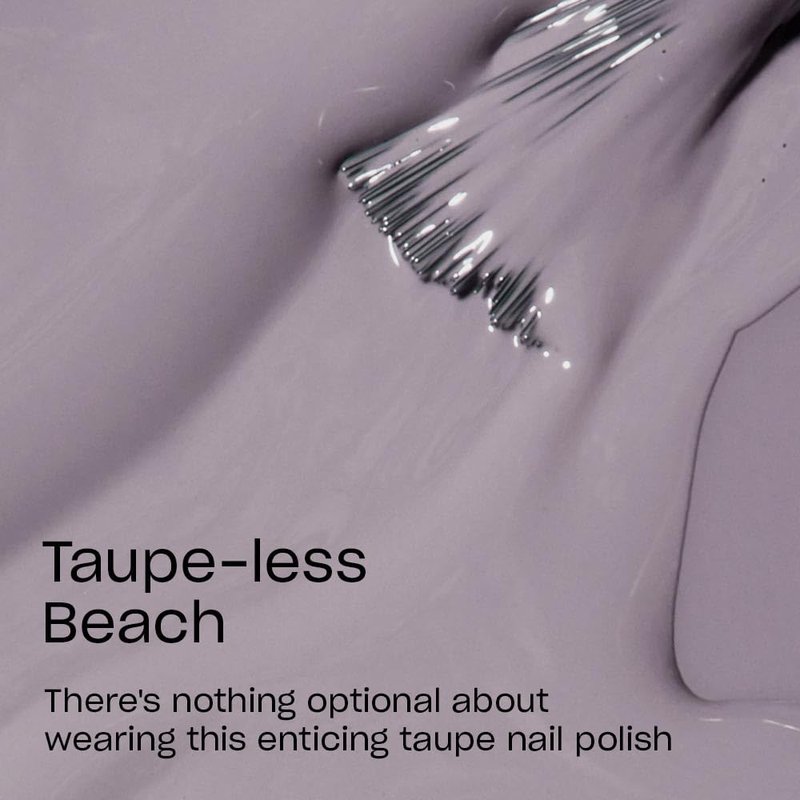 OPI Nail Lacquer Taupe-less Beach | Opaque Soft Pink Crème Chip Resistant Nail Polish | Fast Drying, Streak Free