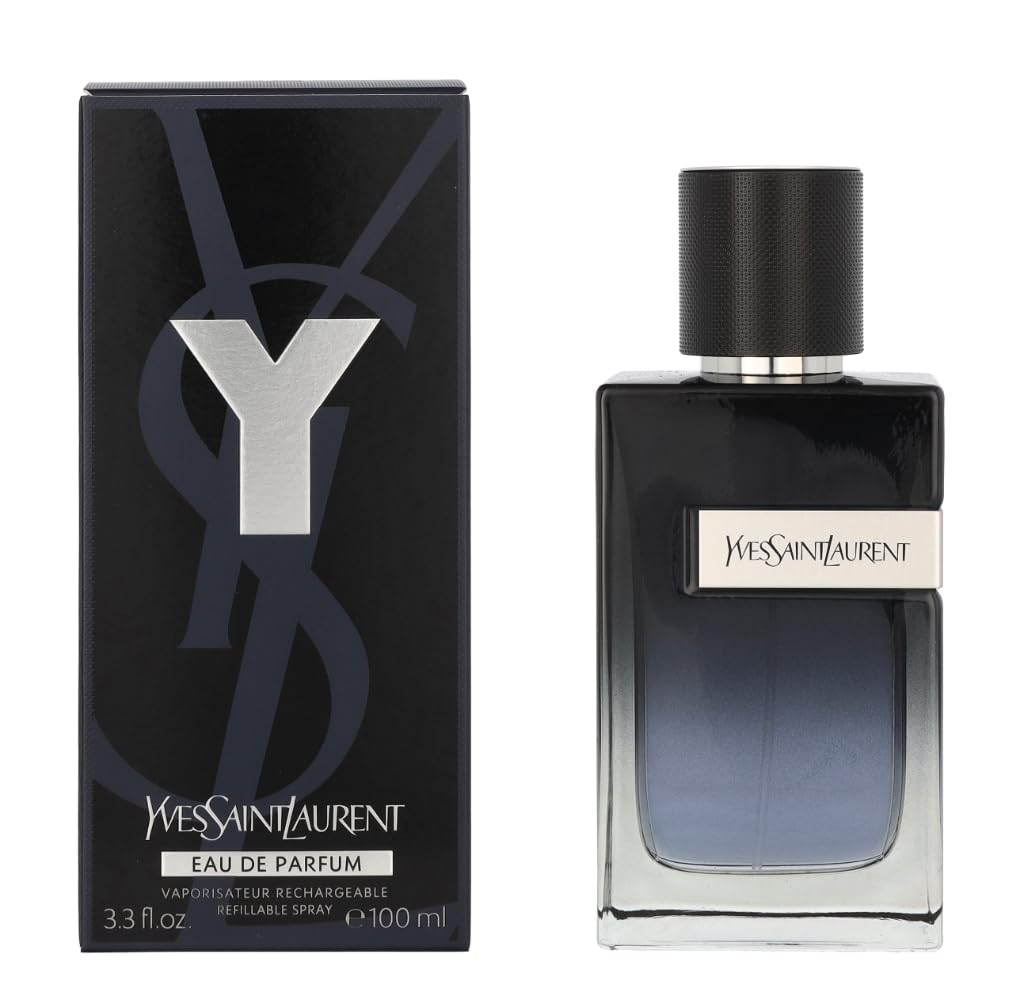 Yves Saint Laurent Men's Y Eau de Parfum - Invigorating Fragrance | 3.3 oz Bottle