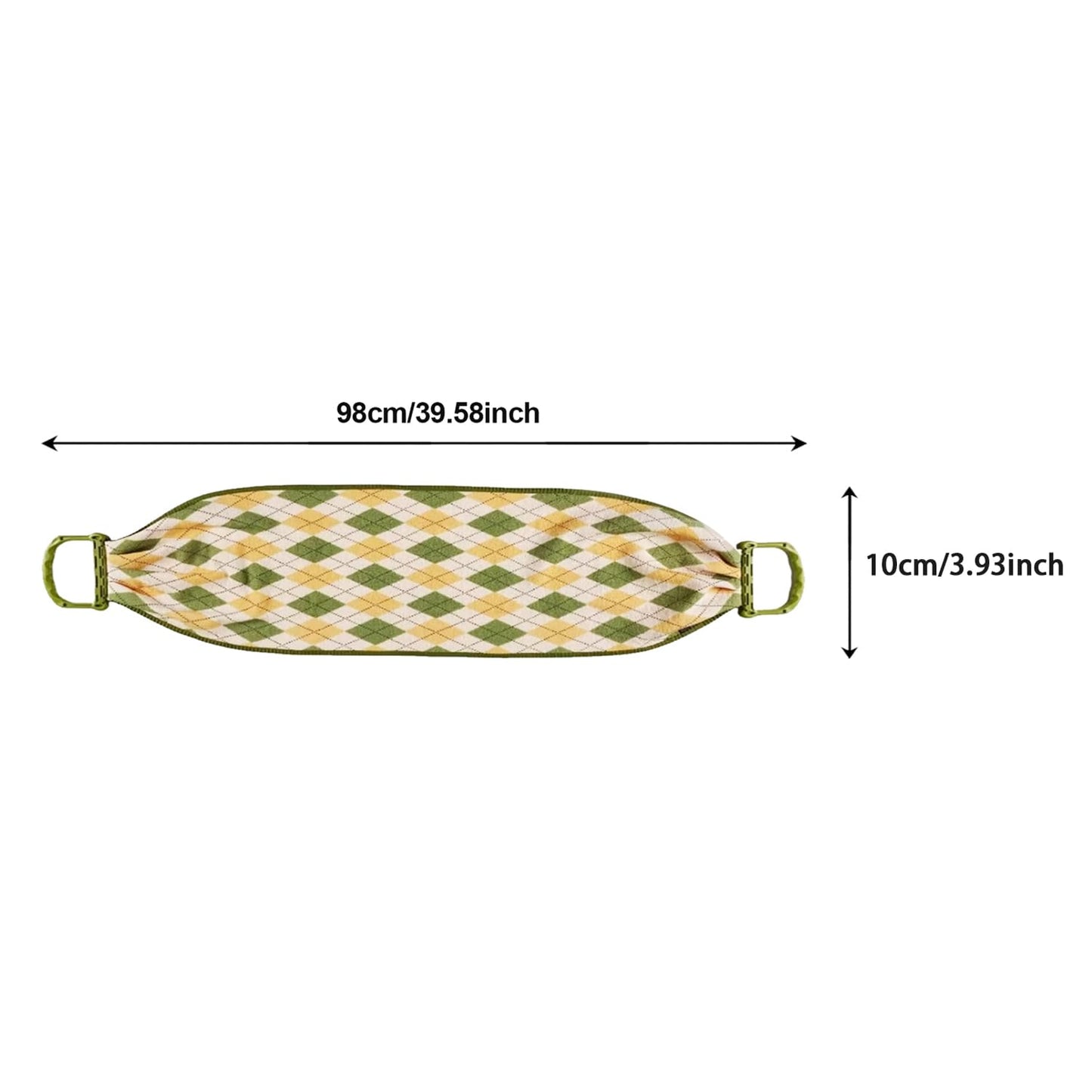 Back Scrubber with Handles for Women, 38 Inches Double-Sided Exfoliating Shower Towel Body Scrubber, Back Exfoliator Body Cleaner to Scrub Your Skin, Bath Scrubber for Body, Back Washer for Shower