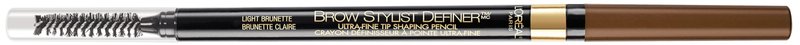 L'Oreal Paris Makeup Brow Stylist Definer Waterproof Eyebrow Pencil, Ultra-Fine Mechanical Pencil, Draws Tiny Brow Hairs and Fills in Sparse Areas and Gaps, Light Brunette, 0.003 Ounce (Pack of 2)