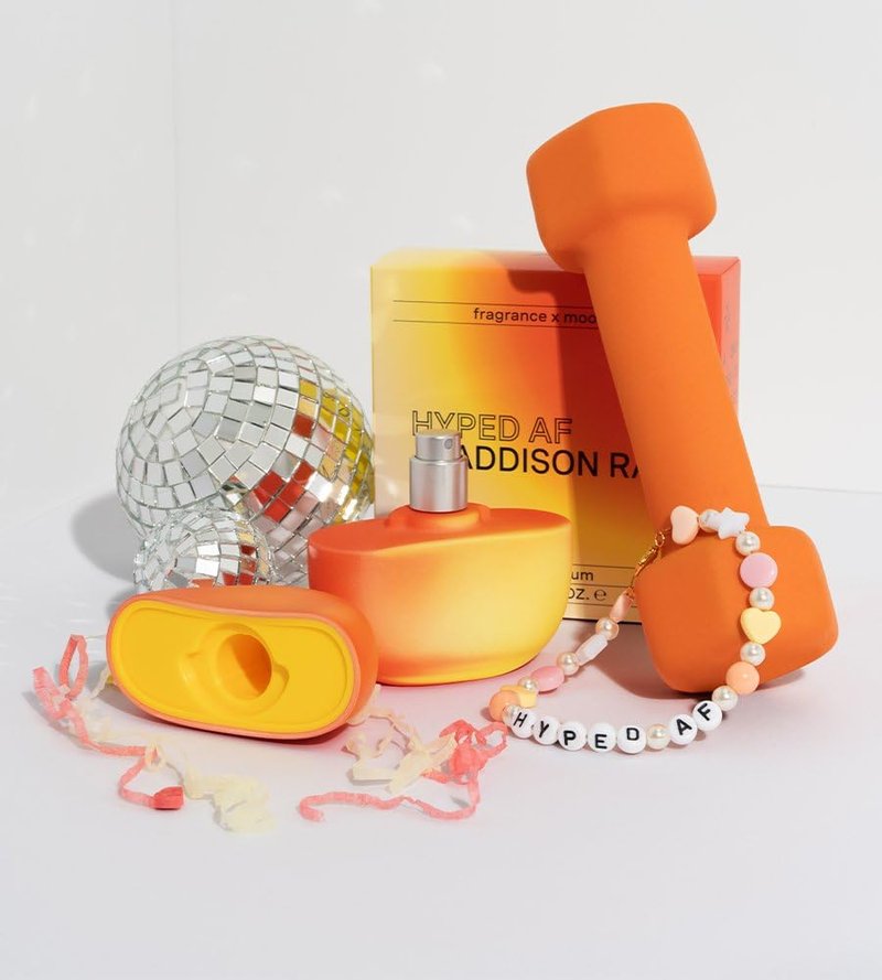 Hyped AF by Addison Rae Fragrance - Perfume for Women Woody Citrus Scent Opens with Mandarin and Blood Orange Blended Pomelo For Confident, Driven Ladies 1 oz EDP Spray, 0.18 ounces, 1.0 fluid_ounces