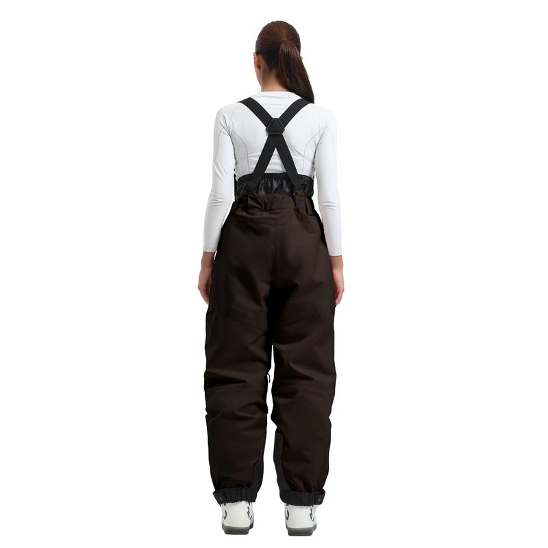 GSOU SNOW Womens Baggy Snowboard Pants Ski Bibs Snow Loose Overalls Waterproof Windproof Insulated Warm